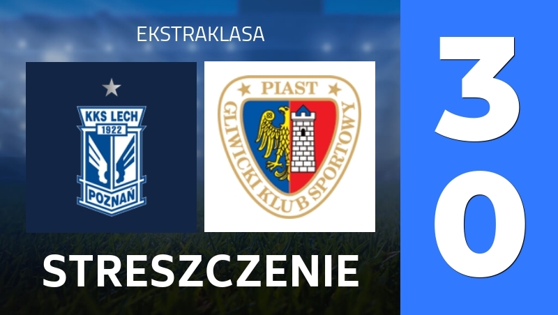 Streszczenie : KKS Lech Poznan - GKS Piast Gliwice - Ekstraklasa 25/26