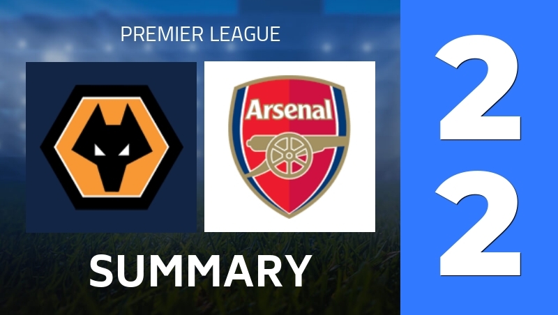 Summary : Wolverhampton Wanderers - Arsenal FC - Premier League 25/26