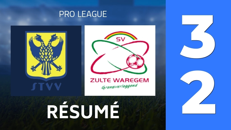 Résumé : St. Truidense VV - SV Zulte Waregem - Pro League 25/26