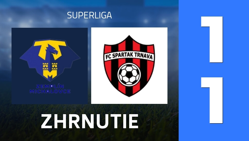 Zhrnutie : MFK Zemplin Michalovce - FC Spartak Trnava - Superliga 25/26