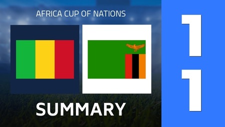 Summary : Mali - Zambia (1 - 1) - Final Score