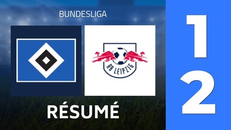 Zusammenfassung : Hamburger SV - RB Leipzig (1 - 2) - Endergebnis