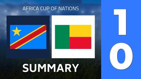 Summary : Congo DR - Benin (1 - 0) - Final Score