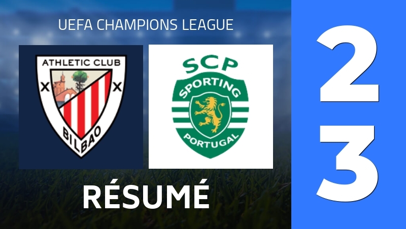 Résumé : Athletic Bilbao - Sporting CP - UEFA Champions League 25/26