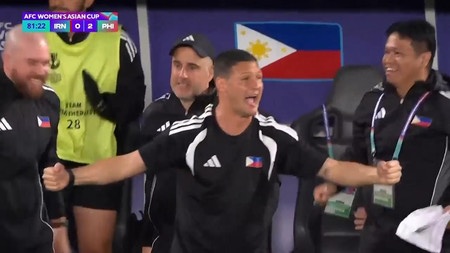 Philippines' hopes of qualifying for the knockout stage of the Women's Asian Cup alive after 2-0 win over Iran