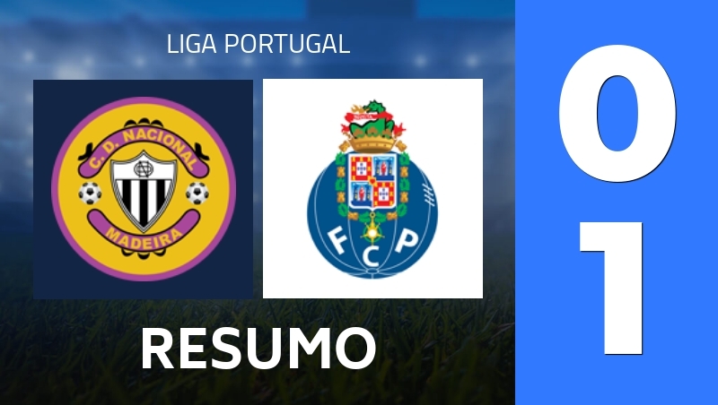 Resumo : Nacional da Madeira - FC Porto - Liga Portugal 25/26