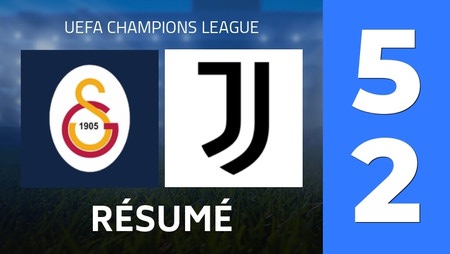 Résumé : Galatasaray Istanbul - Juventus Turin (5 - 2) - Score Final