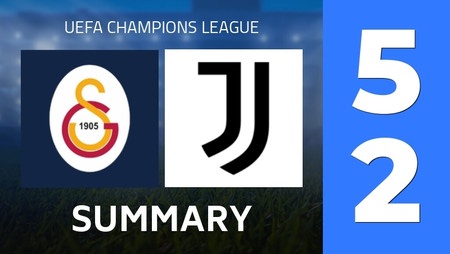 Summary : Galatasaray Istanbul - Juventus Turin (5 - 2) - Final Score