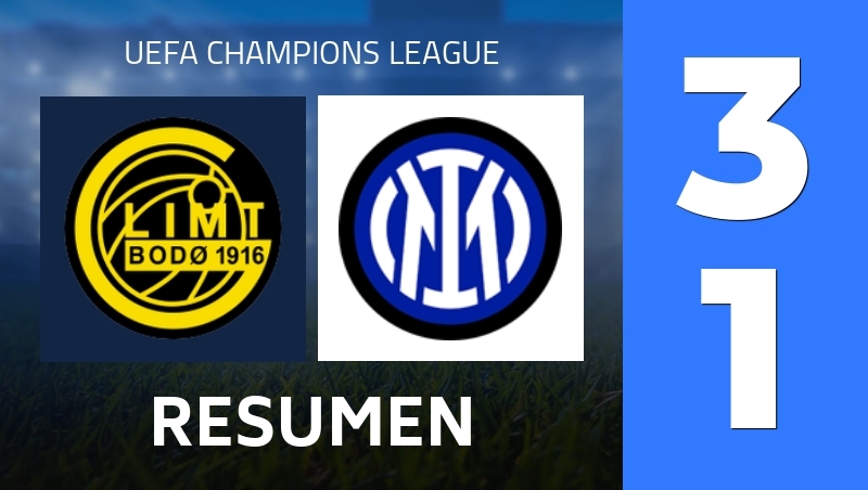 Resumen : Bodoe/Glimt - Inter Milano - UEFA Champions League 25/26