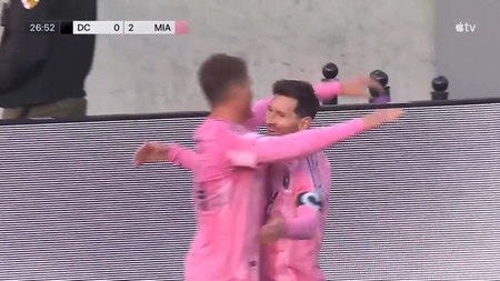 Messi strikes again as Inter Miami beat DC United 2-1