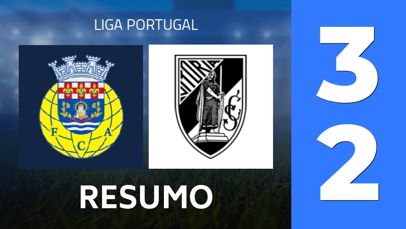 Resumo : FC Arouca - Vitoria SC Guimaraes - Liga Portugal 25/26