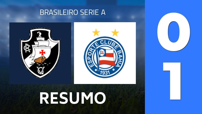 Resumo : CR Vasco da Gama RJ - EC Bahia BA - Brasileiro Serie A 2026