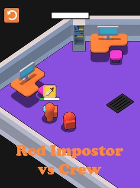 Red Impostor vs Crew
