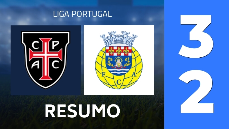 Resumo : Casa Pia Lisbon - FC Arouca - Liga Portugal 25/26