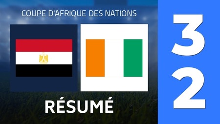 Résumé : Egypt - Ivory Coast (3 - 2) - Score Final