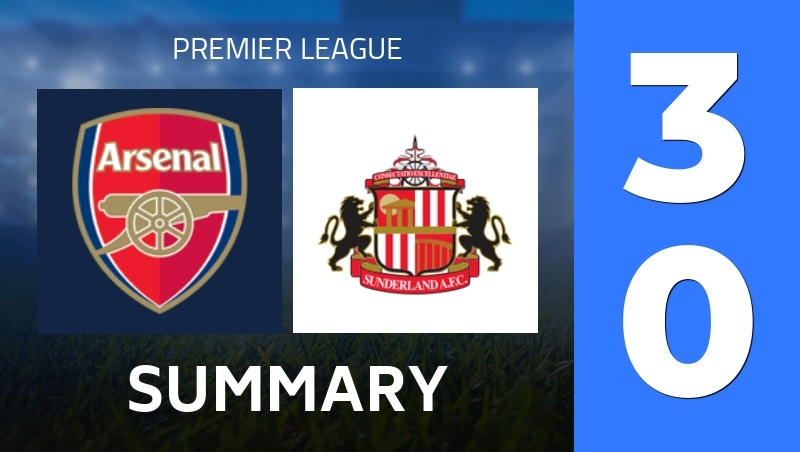Summary : Arsenal FC - Sunderland AFC - Premier League 25/26