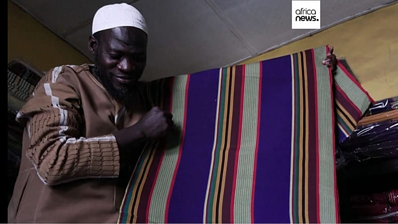 Nigeria : L'aso-oke, tissu traditionnel yoruba traverse les frontières