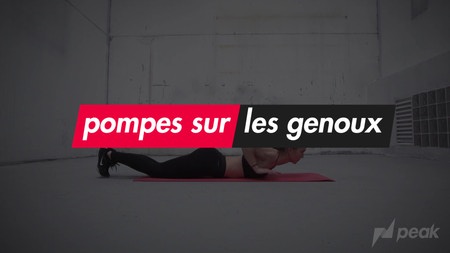 Pompes Sur Les Genoux