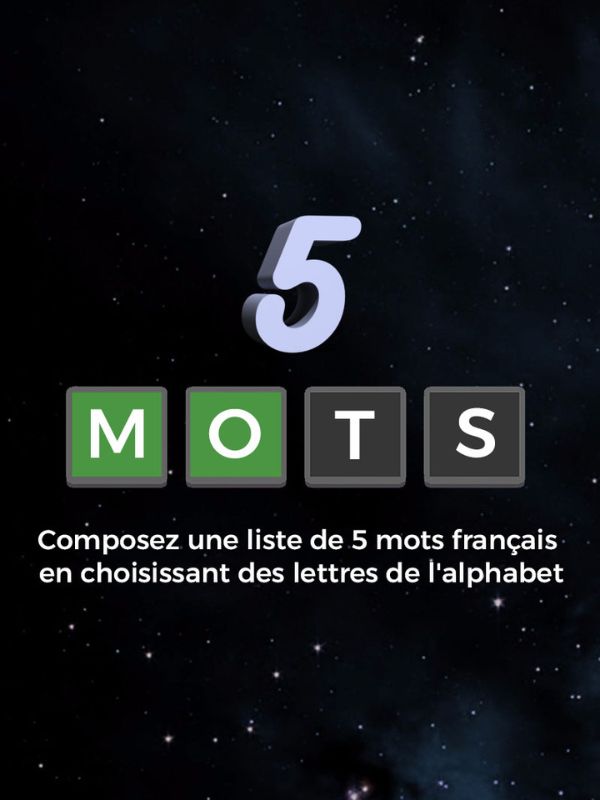 5 Mots