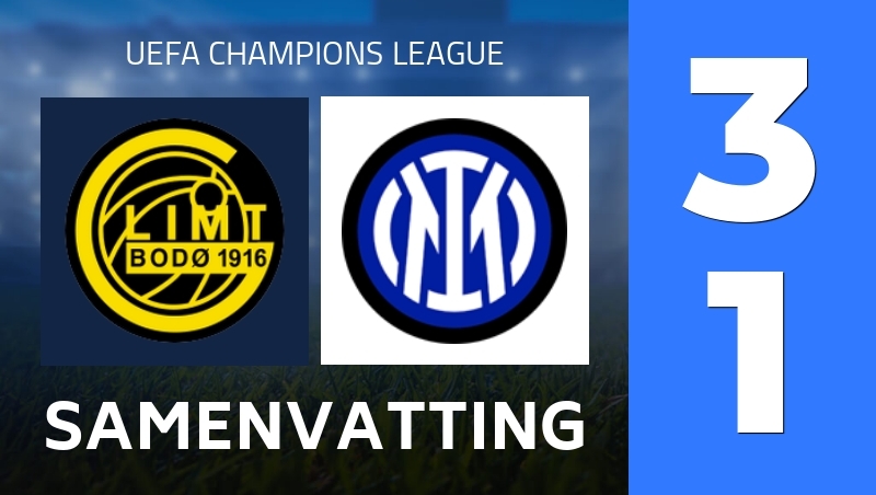Samenvatting : Bodoe/Glimt - Inter Milano - UEFA Champions League 25/26