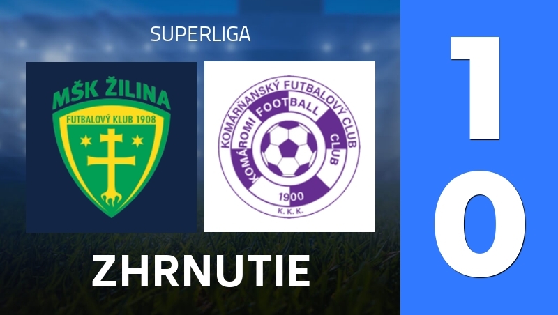 Zhrnutie : MSK Zilina - KFC Komarno - Superliga 25/26