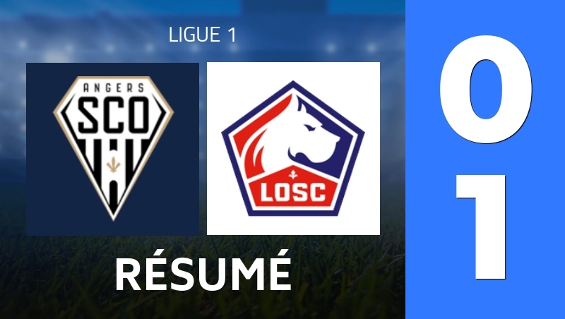 Résumé : Angers SCO - Lille OSC - Ligue 1 25/26