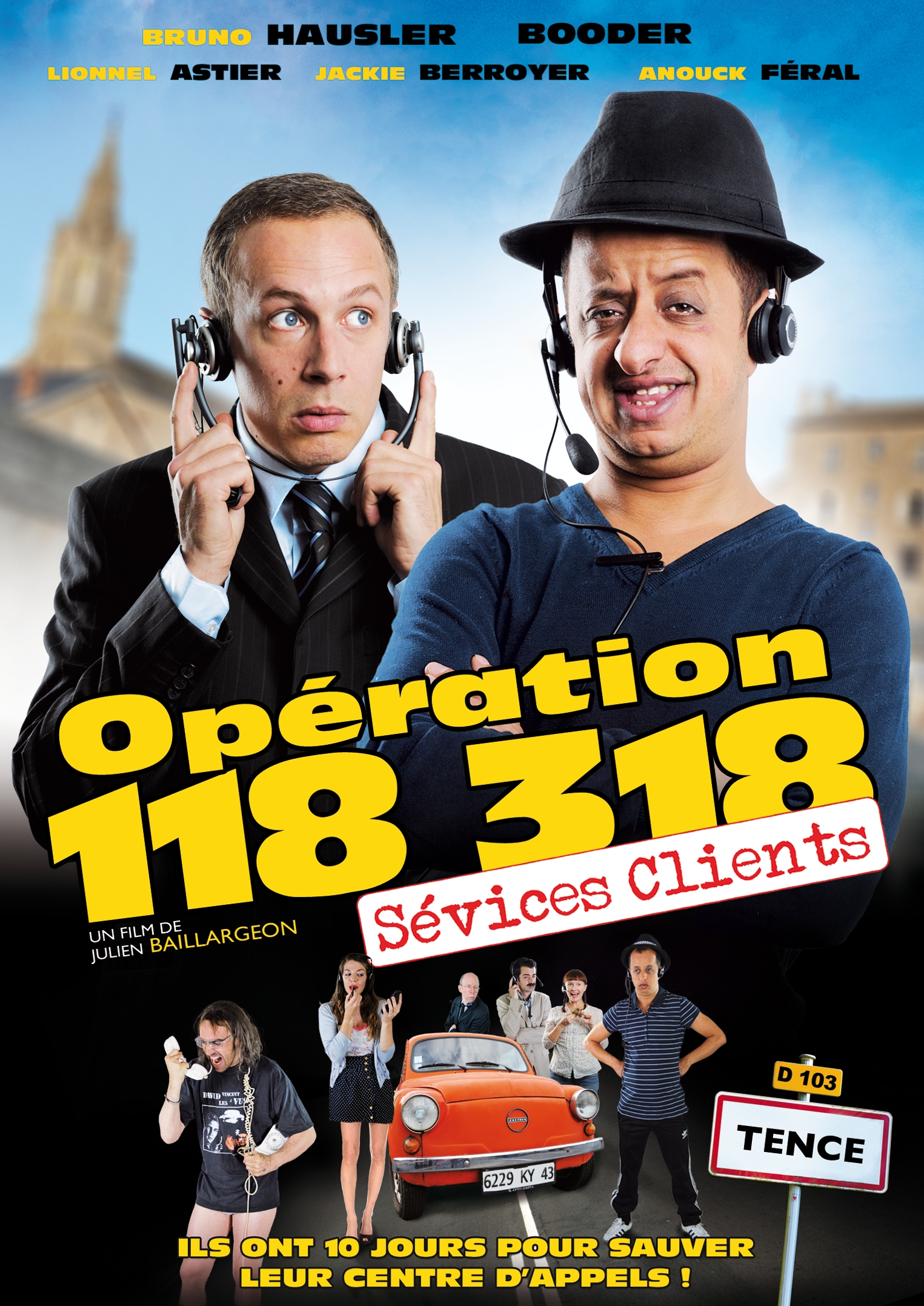 Opération 118 318 Sévices Clients