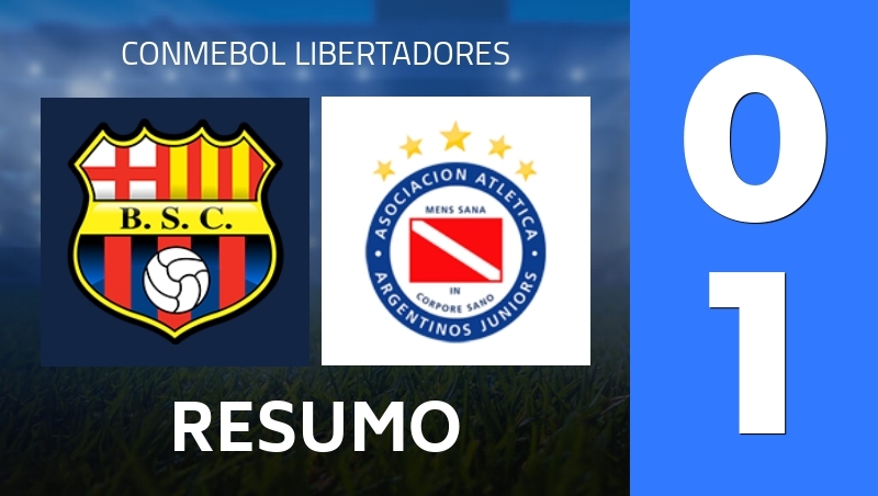 Resumo : Barcelona SC - Argentinos Juniors - CONMEBOL Libertadores 2026