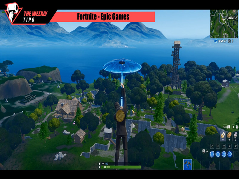 Best starting point : Lonely Lodge - Season 9 Fortnite