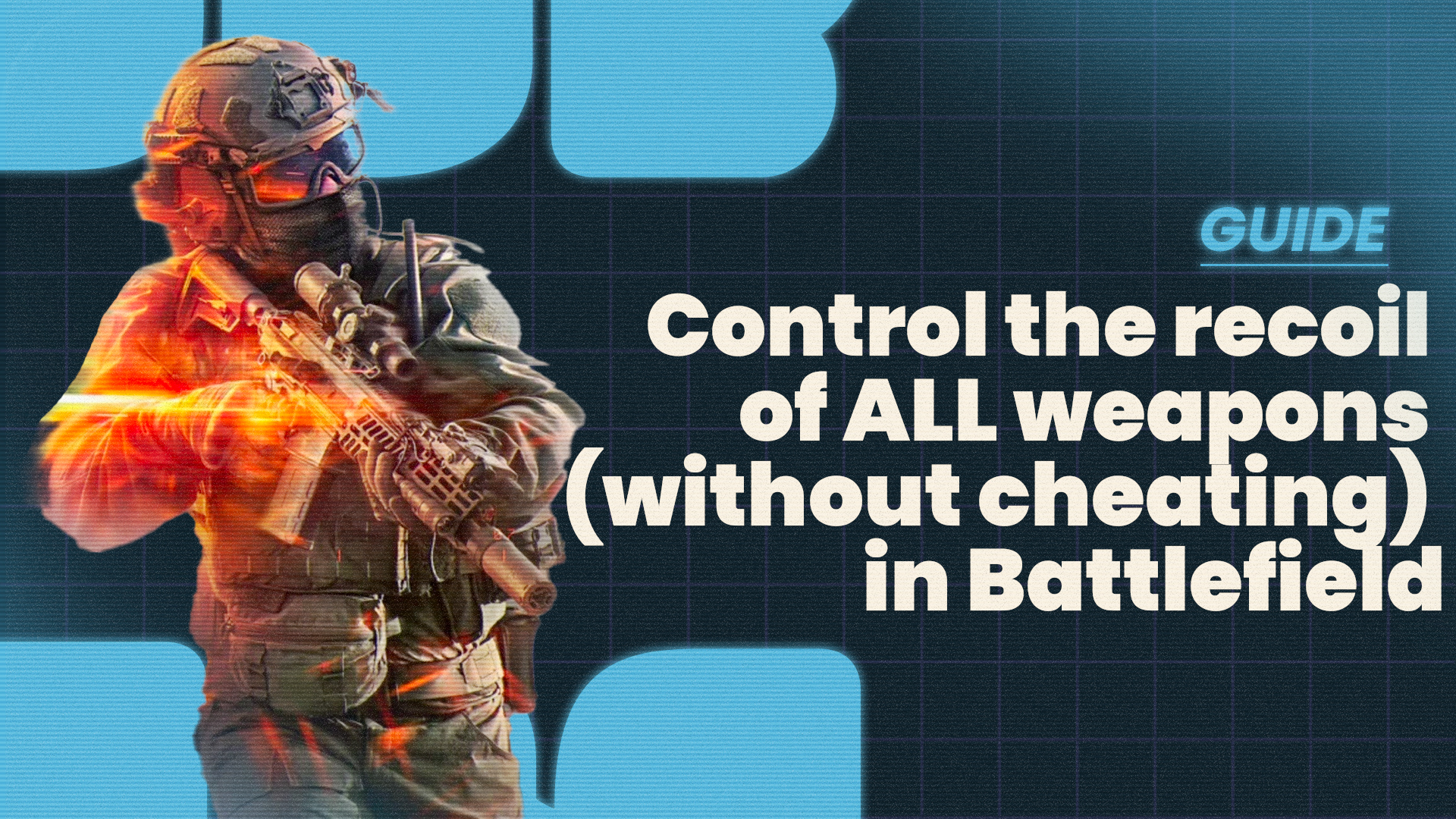 Control the recoil of ALL weapons (without cheating) in Battlefield - Battlefield