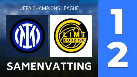 Summary : Inter Milano - Bodoe/Glimt (1 - 2) - Final Score