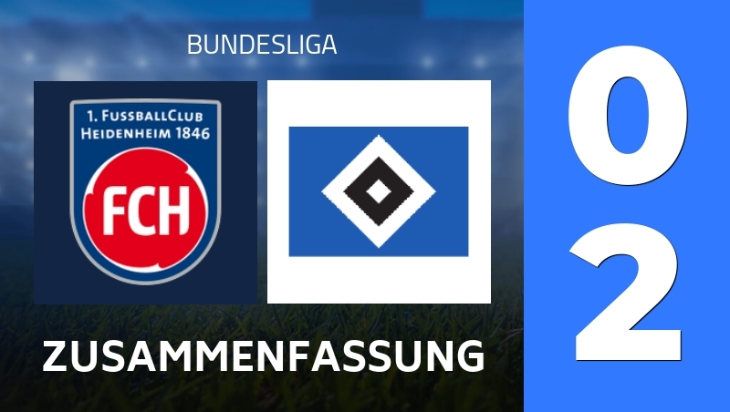 Zusammenfassung : 1. FC Heidenheim - Hamburger SV - Bundesliga 25/26