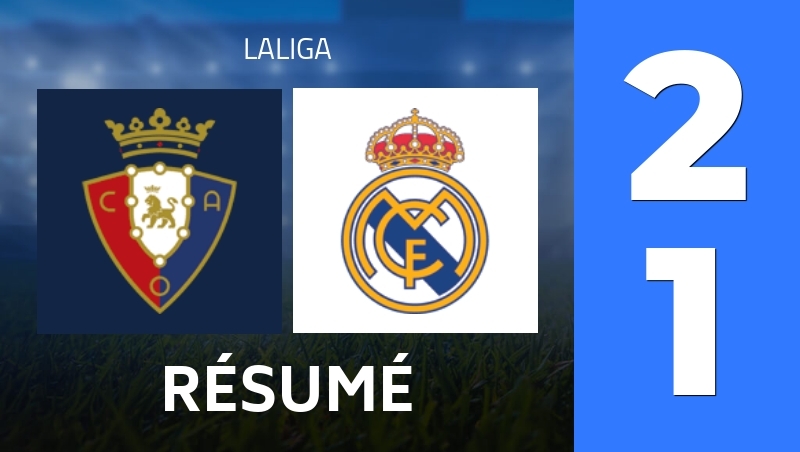 Résumé : CA Osasuna - Real Madrid - LaLiga 25/26