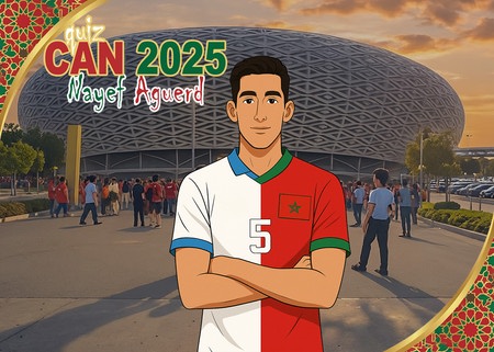 Quiz CAN 2025 : Nayef Aguerd