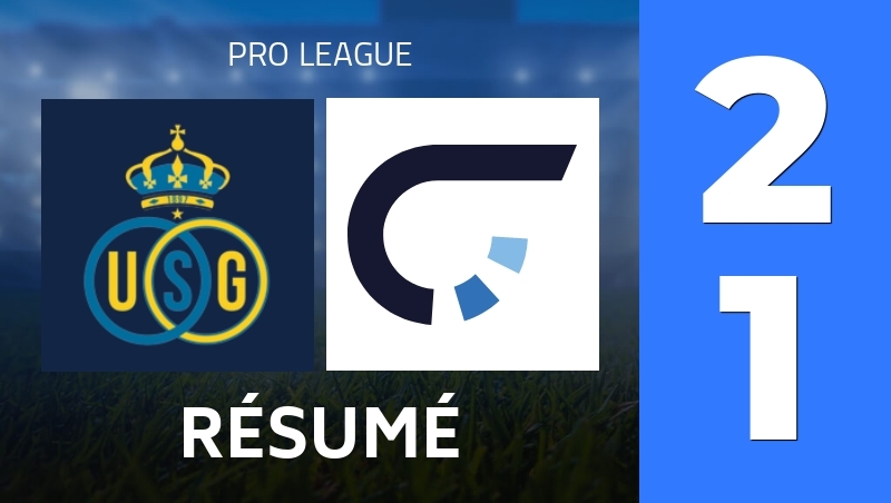 Résumé : Union Saint-Gilloise - RAAL La Louviere - Pro League 25/26