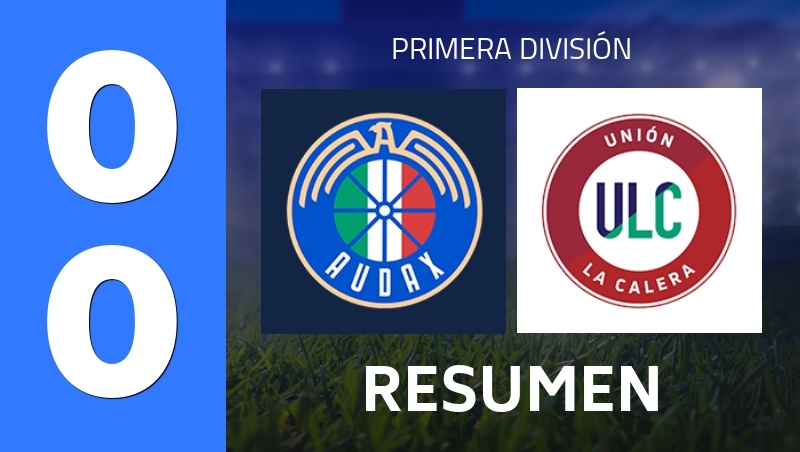 Resumen : Audax Italiano - Unión La Calera - Primera División 2026