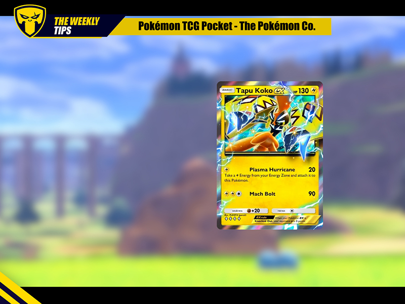 The most explosive deck with Tapu Koko EX - Pokémon TCG Pocket The most explosive deck with Tapu Koko EX - Pokémon TCG Pocket