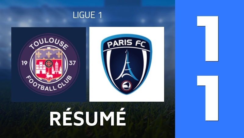 Résumé : Toulouse FC - Paris FC - Ligue 1 25/26