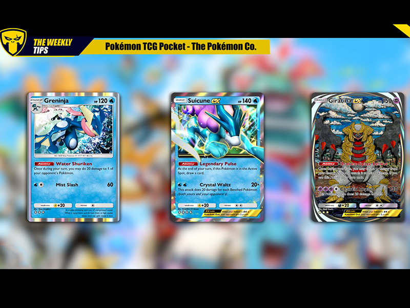 Suicune EX and Greninja are unstoppable - Pokémon TCG Pocket