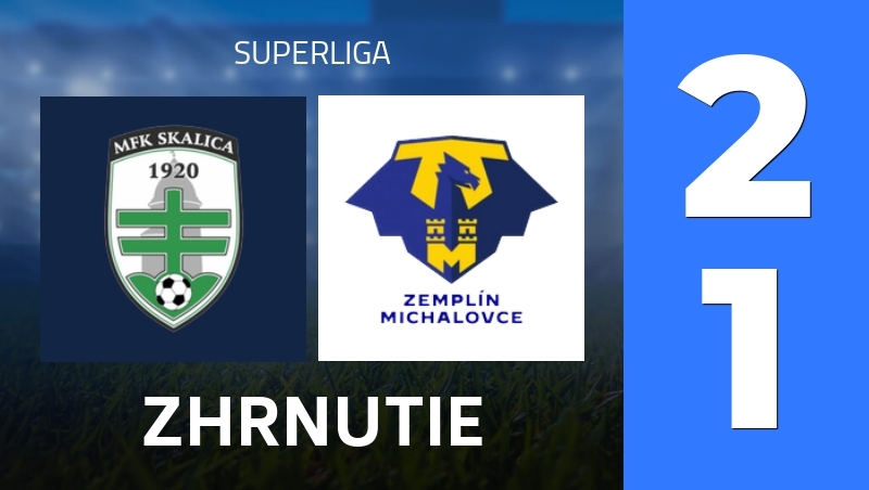 Zhrnutie : MFK Skalica - MFK Zemplin Michalovce - Superliga 25/26