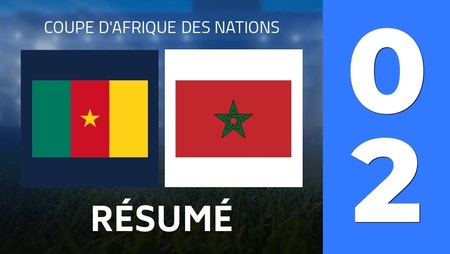 Résumé : Cameroon - Morocco (0 - 2) - Score Final