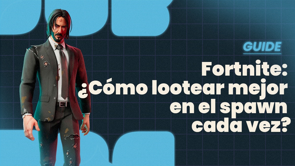 ¿Cómo lootear mejor en el spawn? - Fortnite