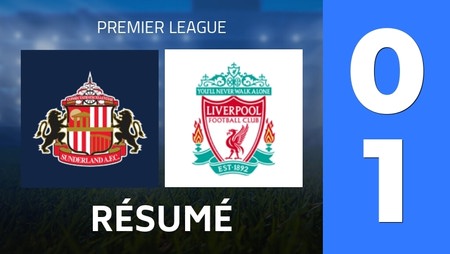 Résumé : Sunderland AFC - Liverpool FC (0 - 1) - Score Final