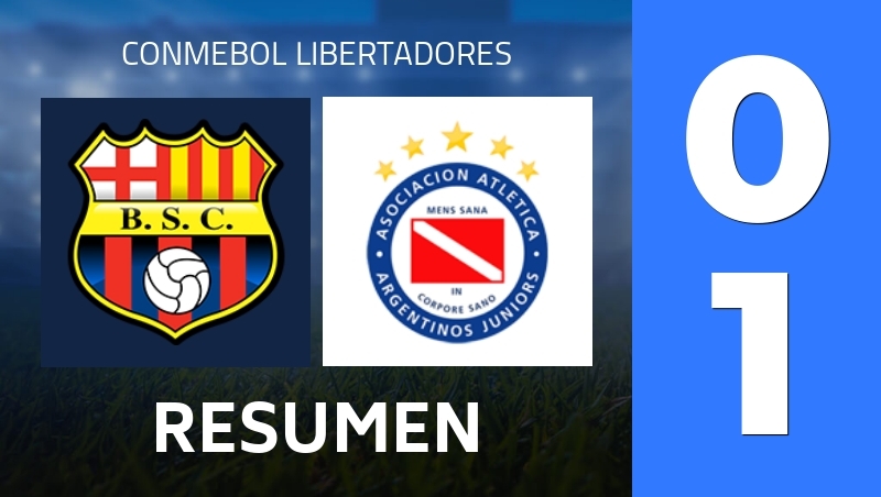 Resumen : Barcelona SC - Argentinos Juniors - CONMEBOL Libertadores 2026