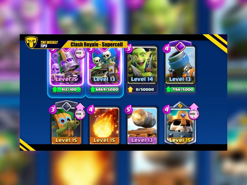 The best deck with the Evolved Skeleton Army - Clash Royale