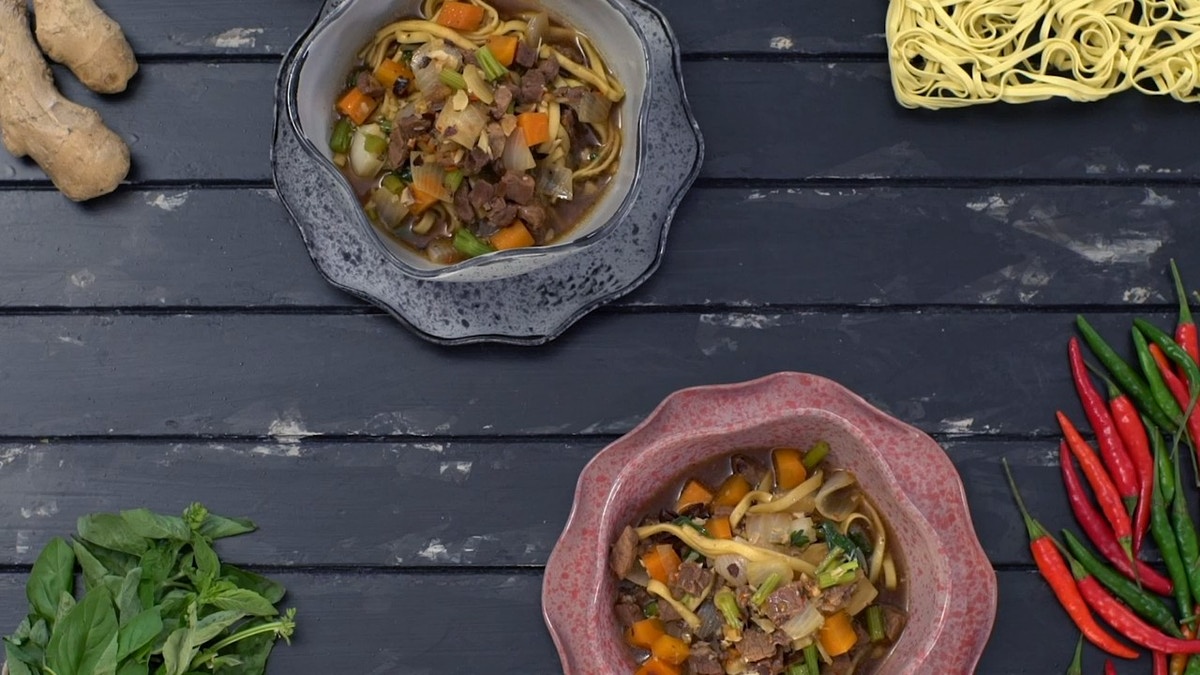 Soupe Bao De Boeuf Aux Noix