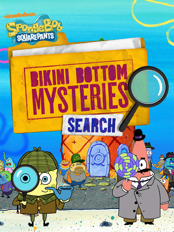 SpongeBob Squarepants Bikini Bottom Mysteries Search