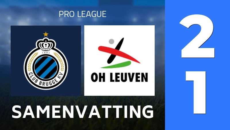 Samenvatting : Club Brugge - Oud-Heverlee Leuven - Pro League 25/26