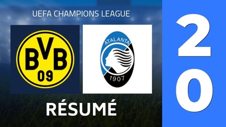 Résumé : Borussia Dortmund - Atalanta BC (2 - 0) - Score Final