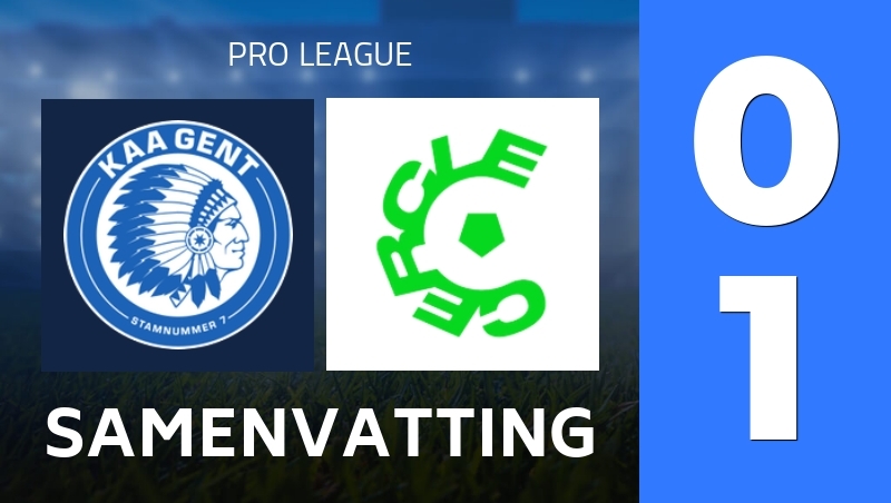 Samenvatting : KAA Gent - Cercle Brugge - Pro League 25/26